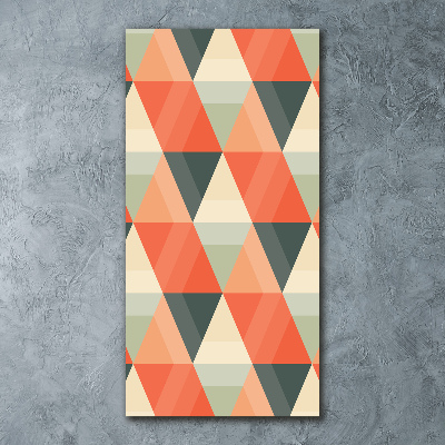 Staand foto op plexiglas Geometrische achtergrond