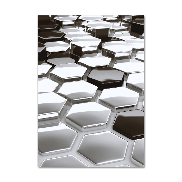 Staand foto op plexiglas 3D-abstractie