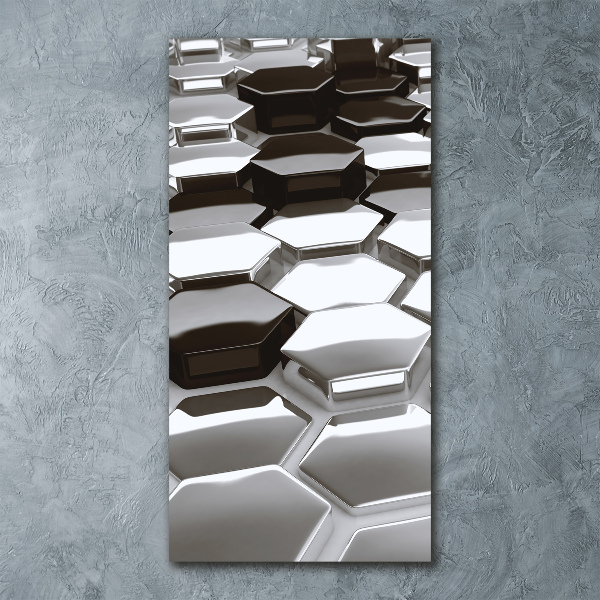 Staand foto op plexiglas 3D-abstractie