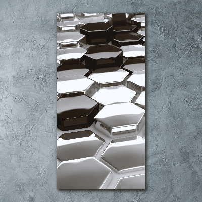 Staand foto op plexiglas 3D-abstractie