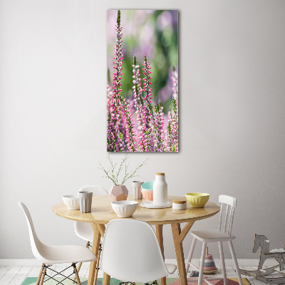 Staand foto op plexiglas Heide