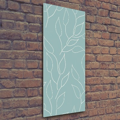 Staand plexiglas foto Bladeren