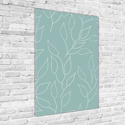 Staand plexiglas foto Bladeren