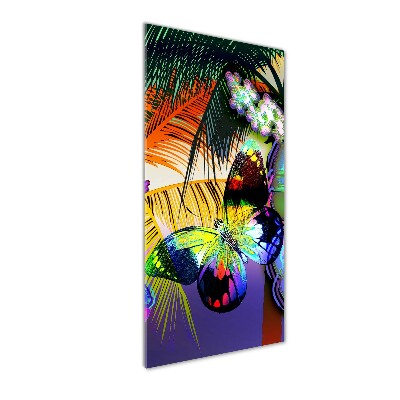 Staand plexiglas foto Kleurrijke bloemen