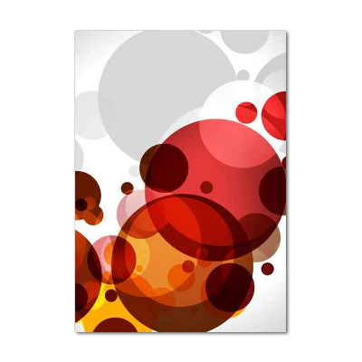 Staand foto plexiglas Cirkelabstractie