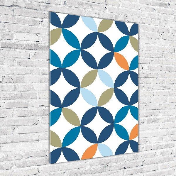 Staand foto in plexiglas Geometrische achtergrond