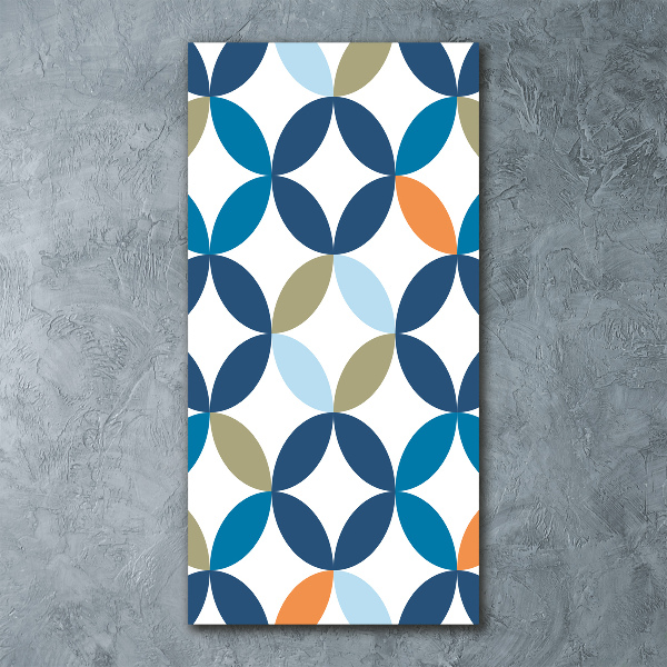 Staand foto in plexiglas Geometrische achtergrond