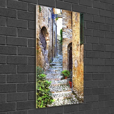 Staand plexiglas foto Italiaanse straten