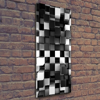 Staand foto in plexiglas Kubusabstractie