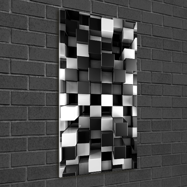 Staand foto in plexiglas Kubusabstractie