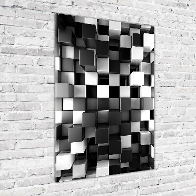 Staand foto in plexiglas Kubusabstractie