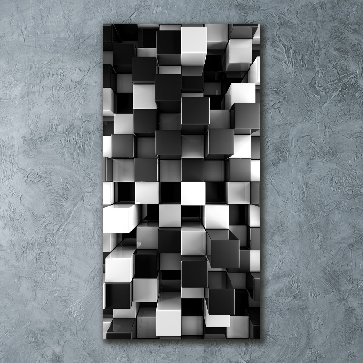 Staand foto in plexiglas Kubusabstractie