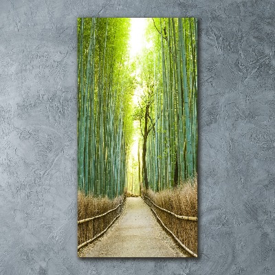 Staand foto op plexiglas Bamboebos