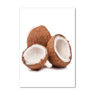 Staand plexiglas foto Kokosnoot