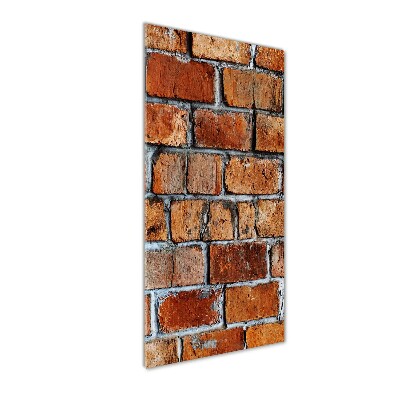 Staand foto plexiglas Bakstenen muur