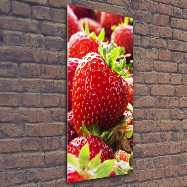 Staand foto plexiglas Aardbeien