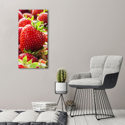 Staand foto plexiglas Aardbeien