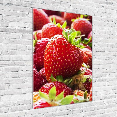 Staand foto plexiglas Aardbeien