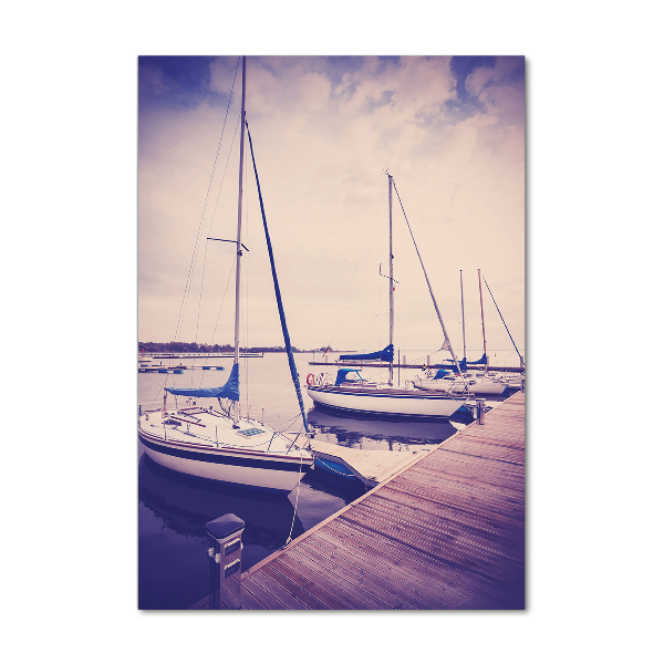 Staand plexiglas foto Jachten