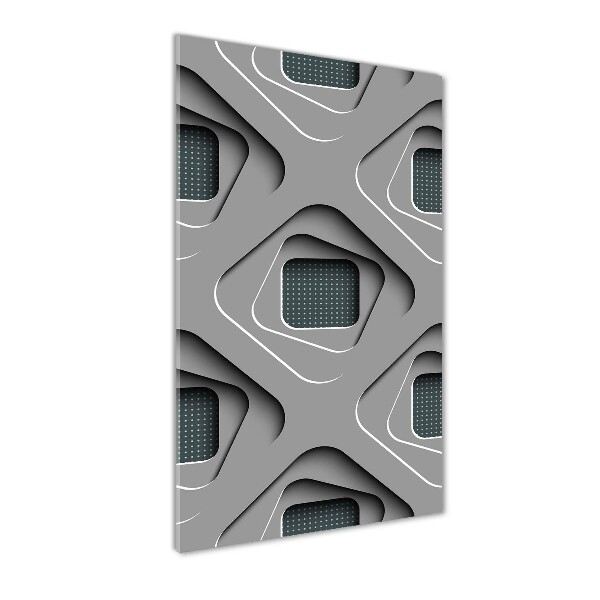 Staand plexiglas foto 3D-abstractie