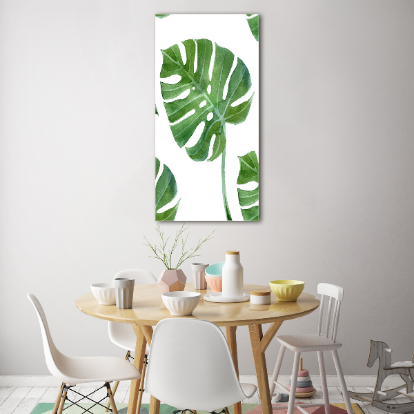 Staand plexiglas foto Monstera