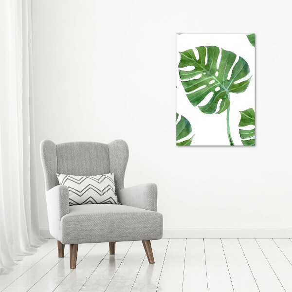 Staand plexiglas foto Monstera