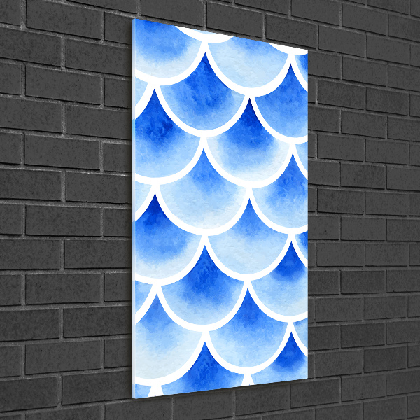 Staand foto in plexiglas Visschubben