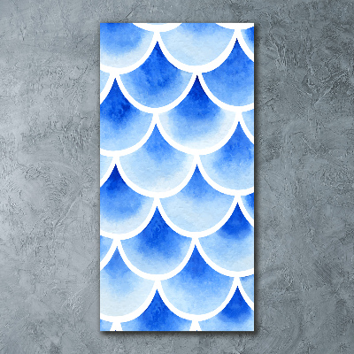 Staand foto in plexiglas Visschubben