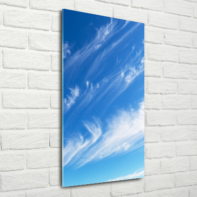 Staand foto op plexiglas Wolken aan de hemel
