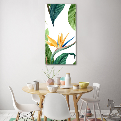 Staand plexiglas foto Strelitzia reginae