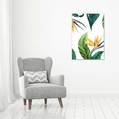 Staand plexiglas foto Strelitzia reginae