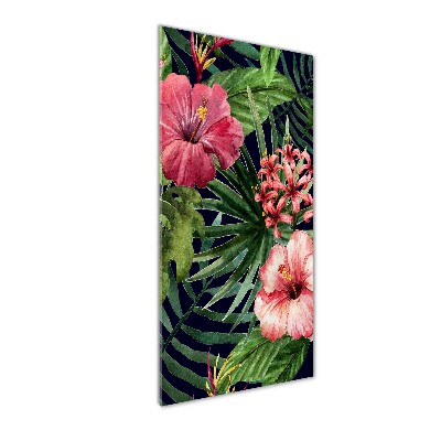 Staand foto op plexiglas Hawaiiaans patroon