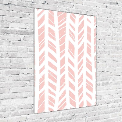 Staand plexiglas foto Visgraatpatroon