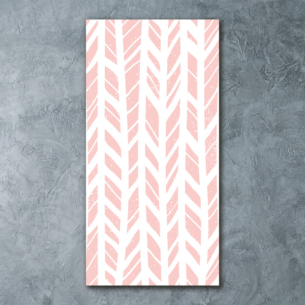 Staand plexiglas foto Visgraatpatroon