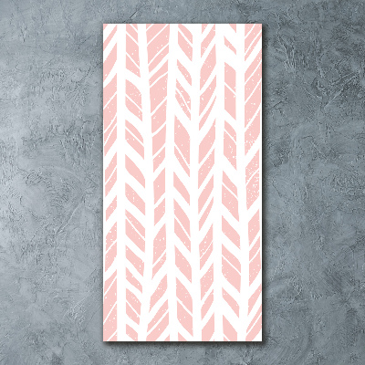 Staand plexiglas foto Visgraatpatroon