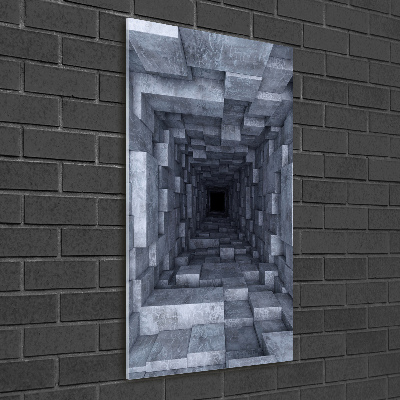 Staand foto op plexiglas Tunnel