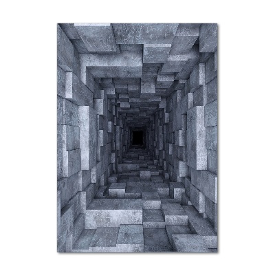 Staand foto op plexiglas Tunnel