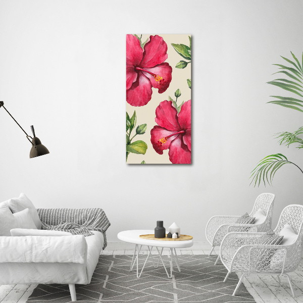Staand foto plexiglas Hawaiiaanse bloemen