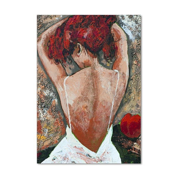 Staand plexiglas foto Vrouw