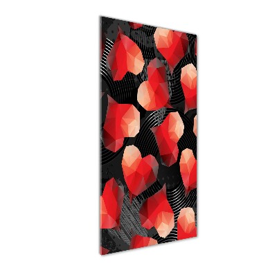 Staand foto plexiglas Geometrische harten
