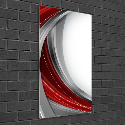 Staand foto plexiglas Golven op de achtergrond