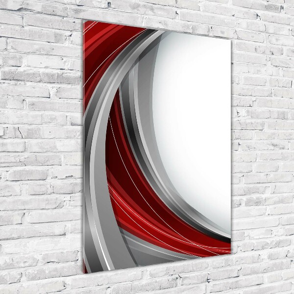 Staand foto plexiglas Golven op de achtergrond