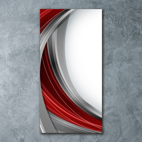 Staand foto plexiglas Golven op de achtergrond