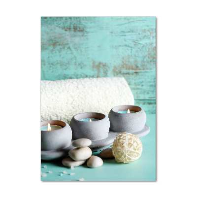 Staand foto op plexiglas Kaarsen