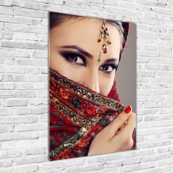 Staand foto plexiglas Indiase vrouw