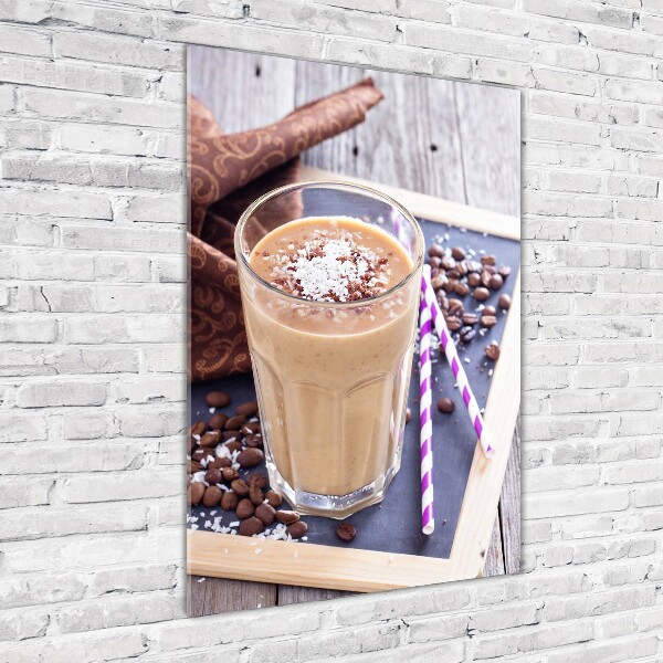 Staand plexiglas foto Chocoladecocktail