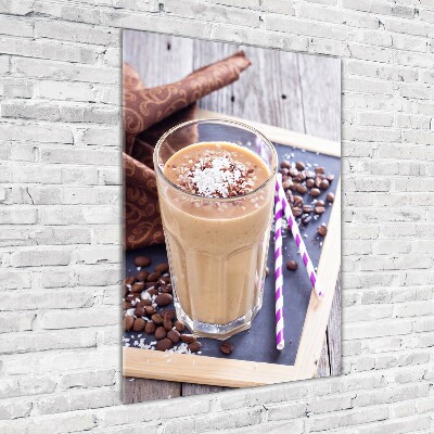 Staand plexiglas foto Chocoladecocktail