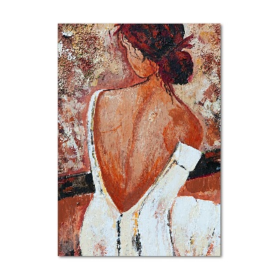 Staand foto op plexiglas Vrouw