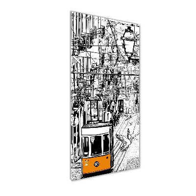 Staand plexiglas foto Lissabonse tram