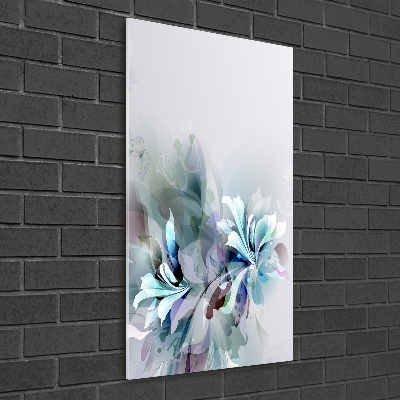 Staand foto op plexiglas Abstracte bloemen